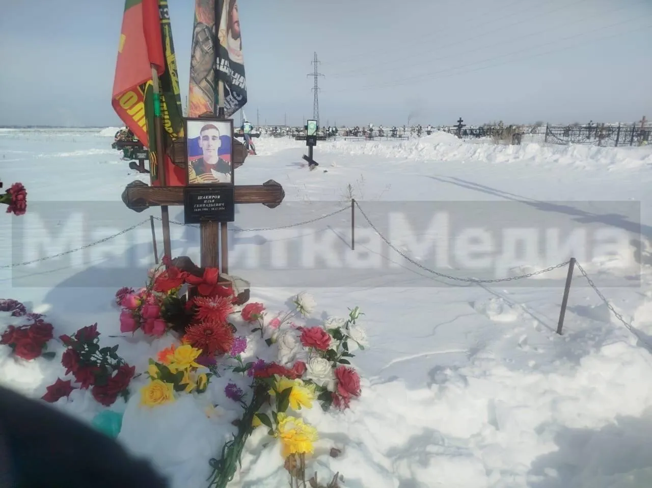 Могила в феврале/предоставлено собеседницей