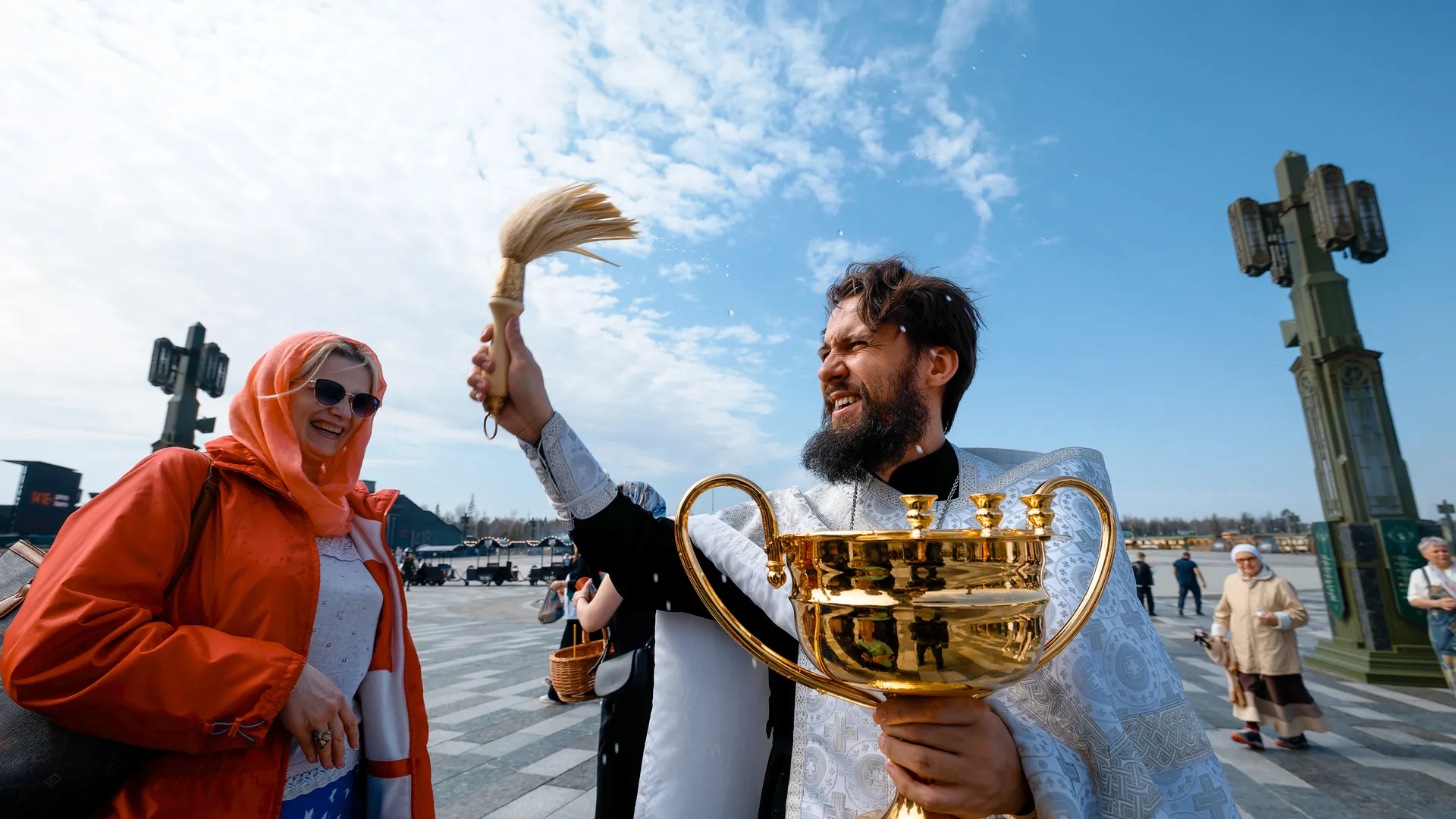 Пасха в Главном храме ВС РФ в Одинцовском округе