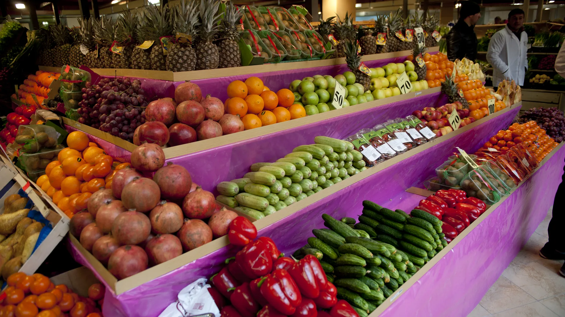 Открытие Москворецкого рынка в Москве