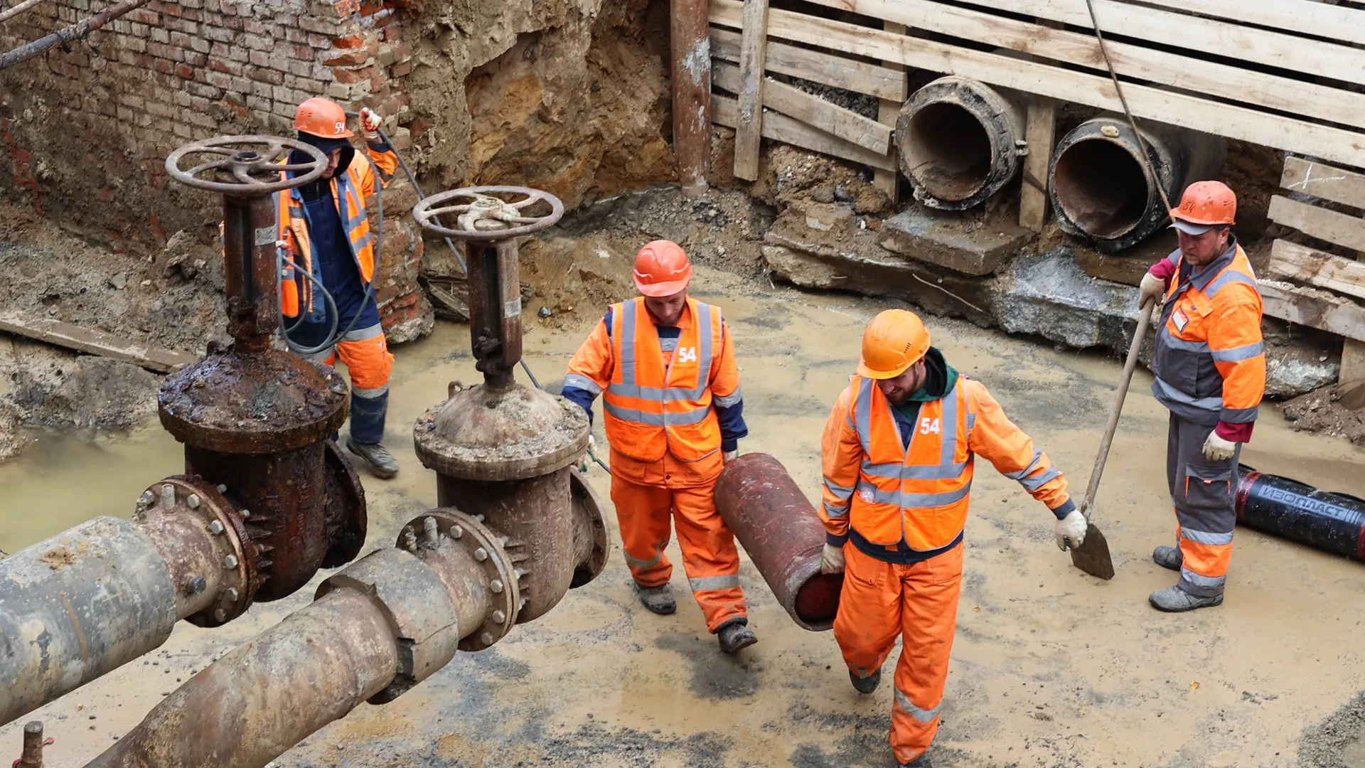 Модернизация теплосетей в Ступино