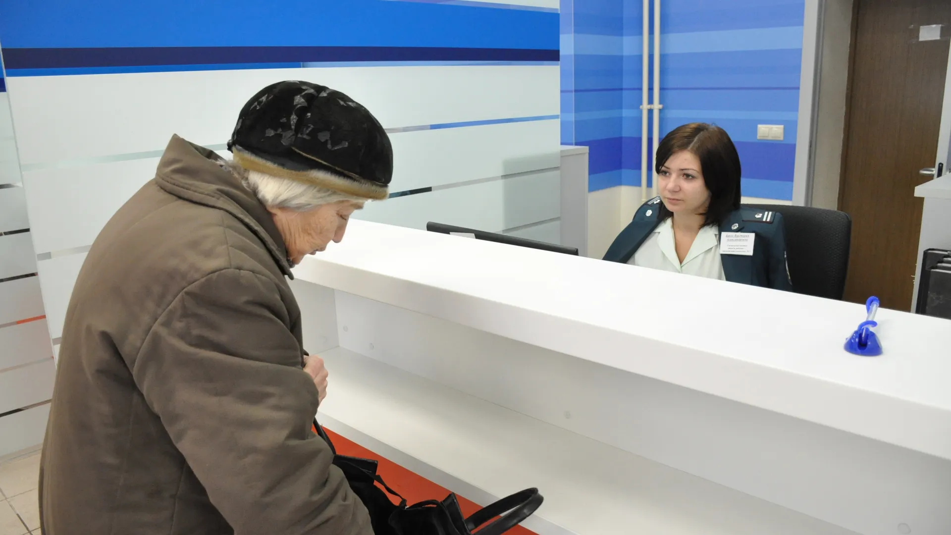 Открытие операционного зала для налогоплательщиков в Подольске