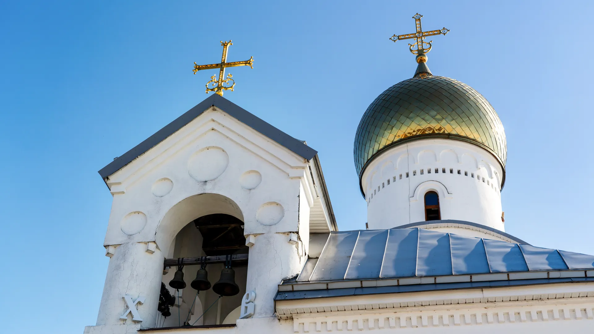 Храм Рождества Пресвятой Богородицы в поселке Поварово округа Солнечногорск
