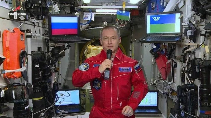 Скриншот из видеозаписи пресс-службы НЦ «Россия» Югра