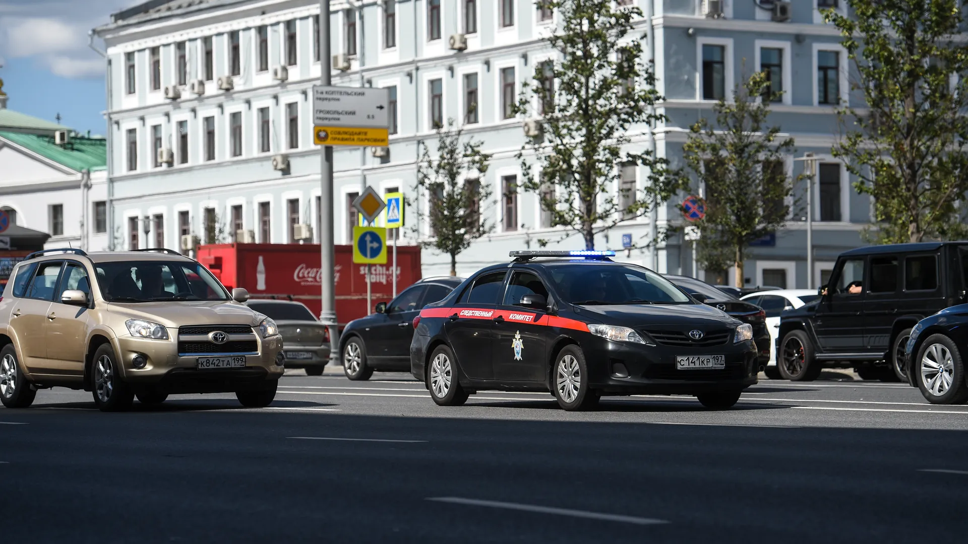 Экстренные службы на улицах Москвы