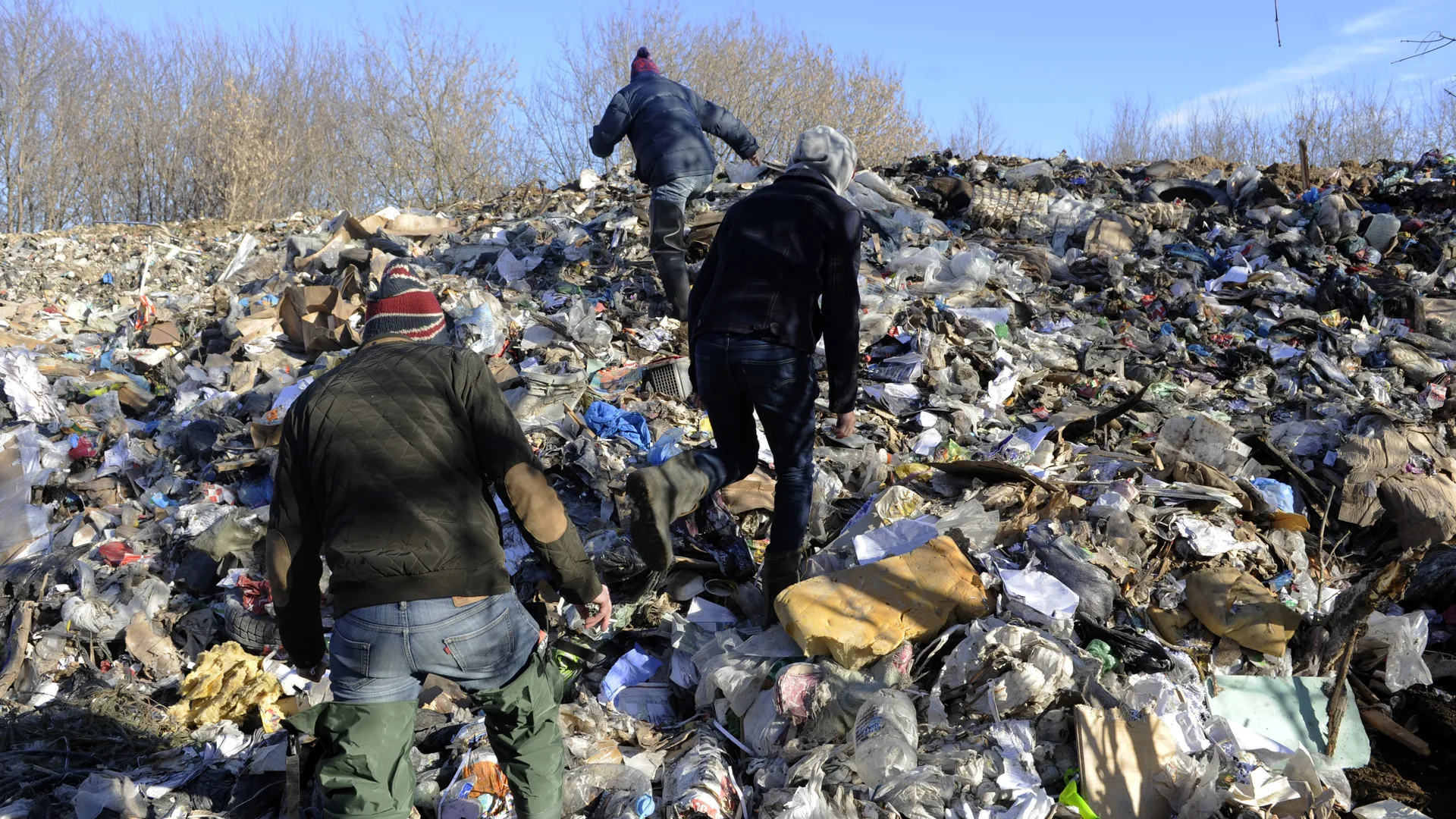 Незаконная свалка в Печатниках