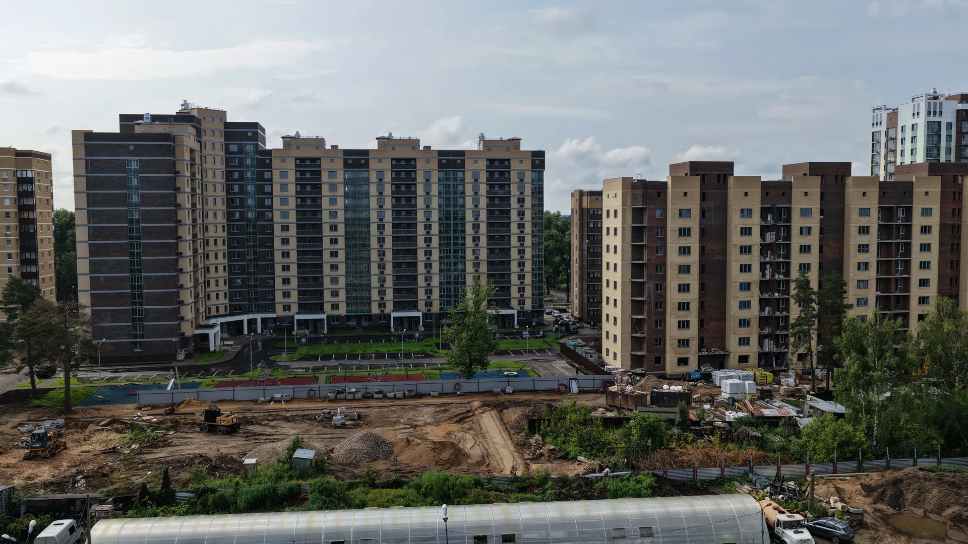 Многоквартирные жилые дома в Дубне