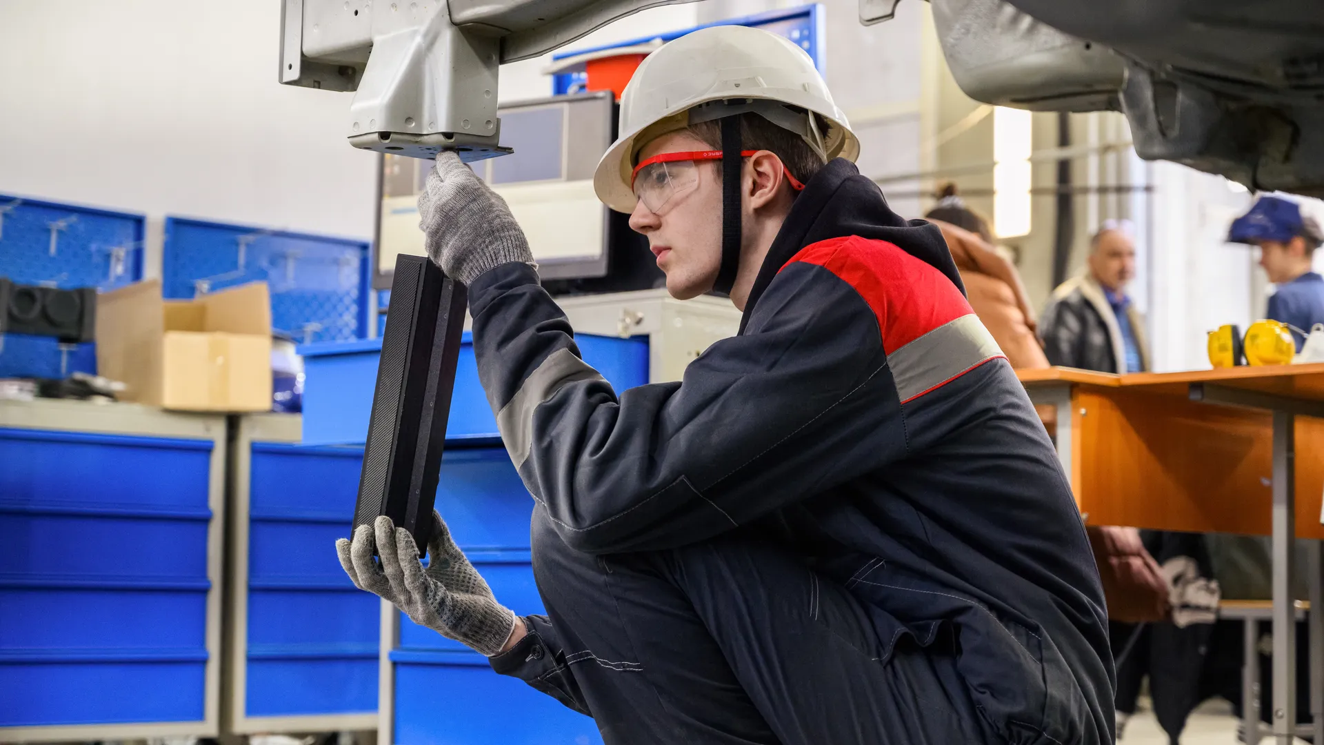 Чемпионат по профмастерству «Профессионалы» среди студентов в Бронницах