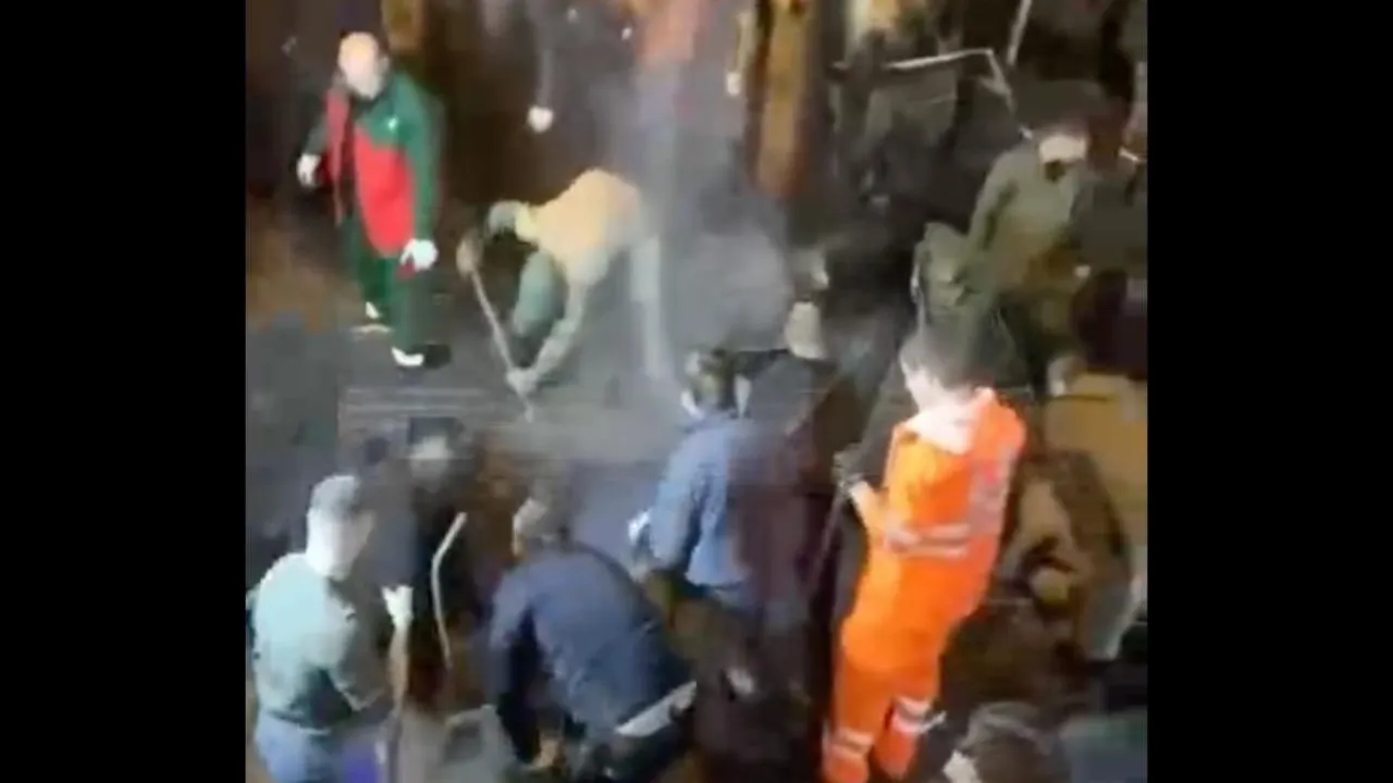 Скриншот видео в телеграм-канале Baza