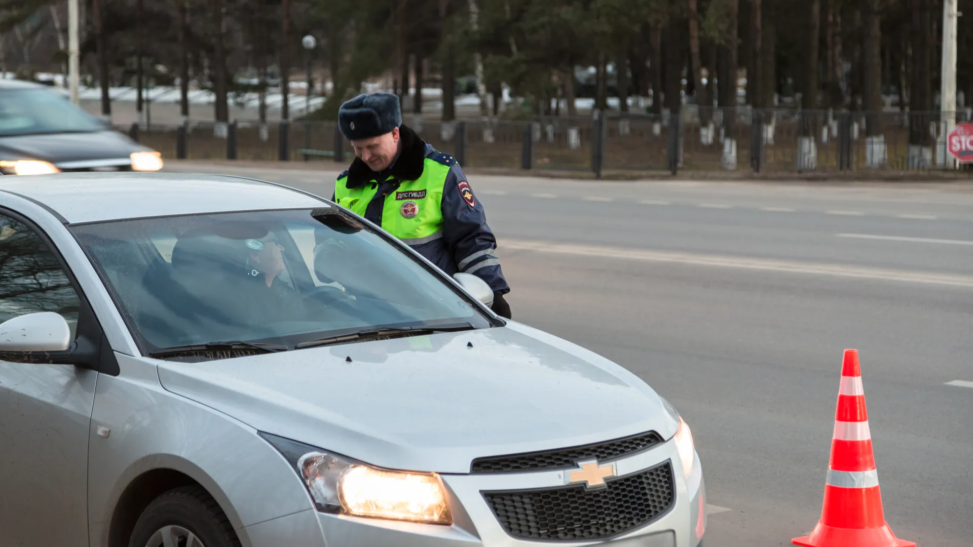 Инспектор ДПС в Истре
