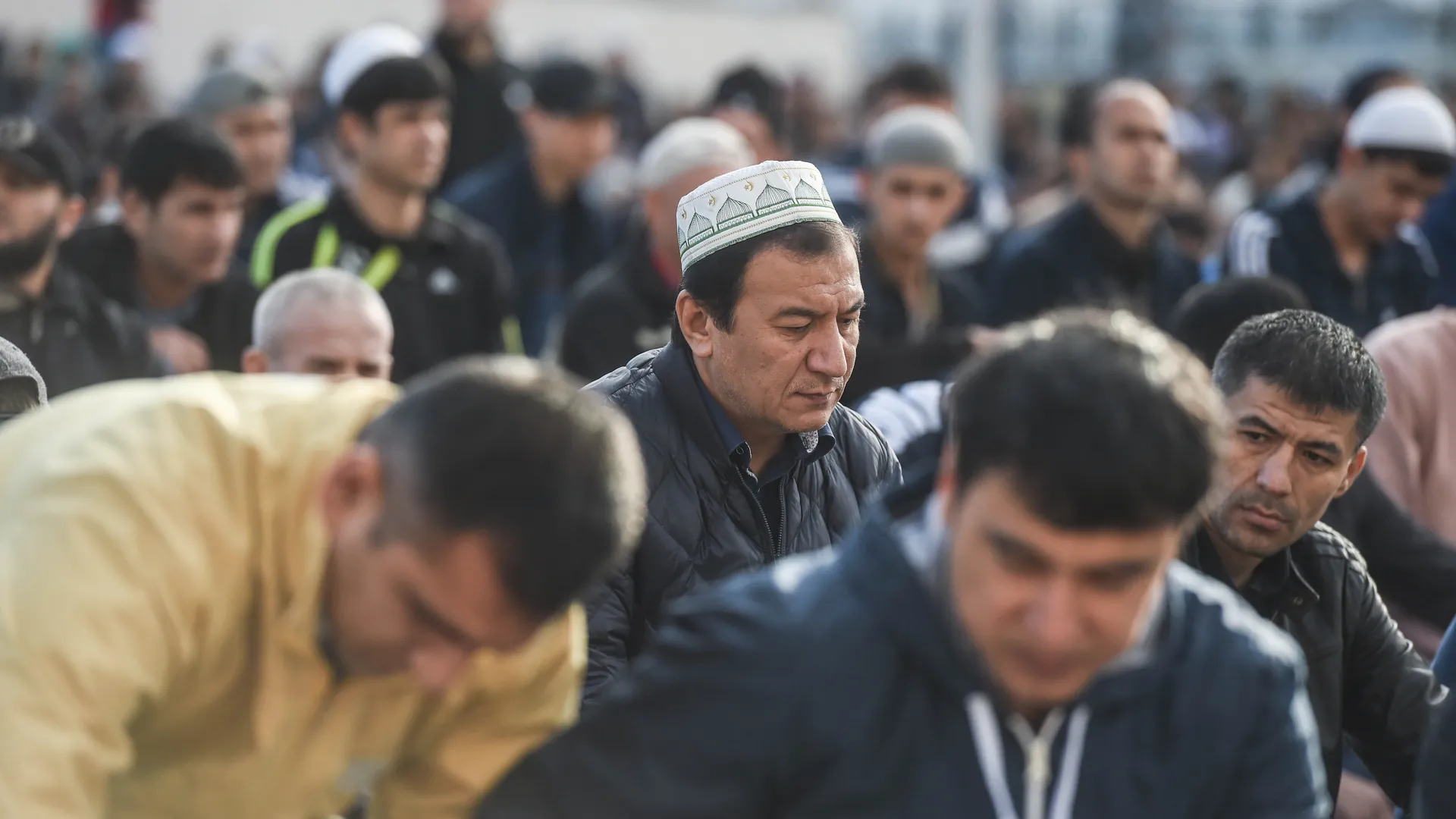 Празднование Ураза‑байрам в Москве в 2018 году