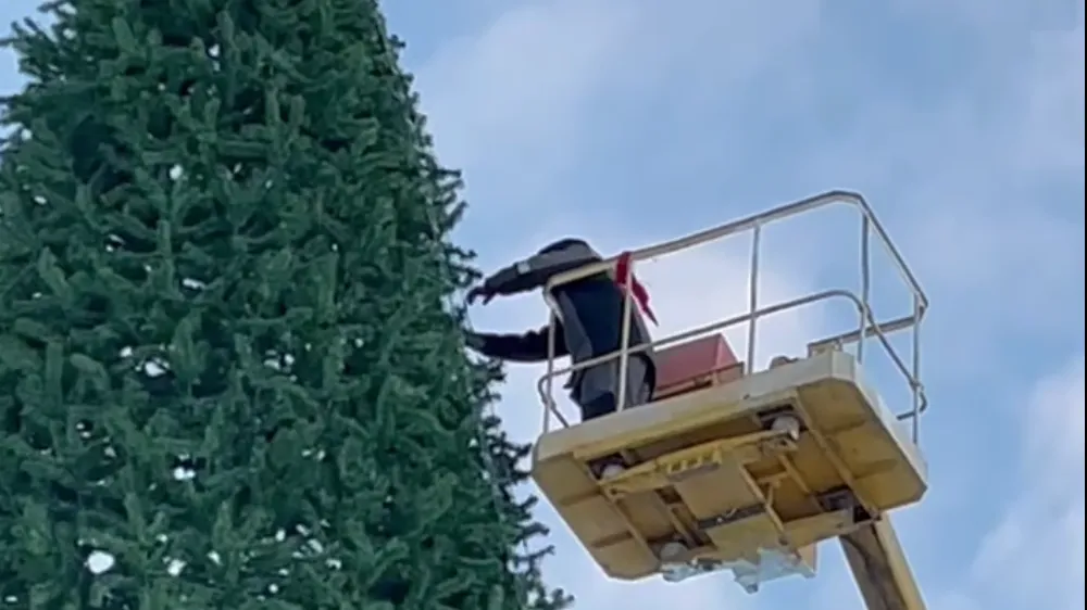 Скриншот с видеозаписи пресс-службы администрации Сургута