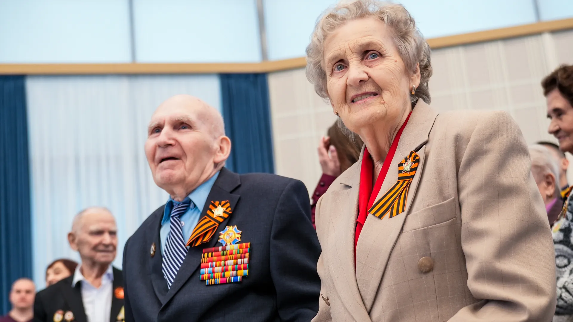 Ветеранов Великой Отечественной войны из Подмосковья поздравили с Днем Победы