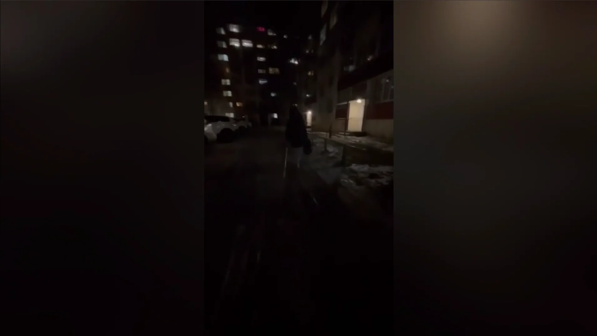 кадр видео, предоставленного собеседницей