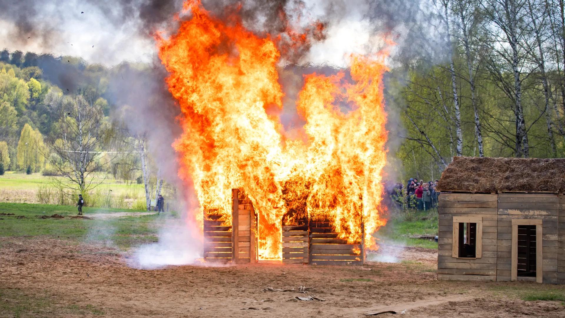 Военно-историческая реконструкция "Успех V единстве поколений" в Химках
