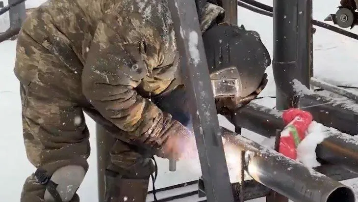 Скриншот с видео телеграм-канала Игоря Кобзева