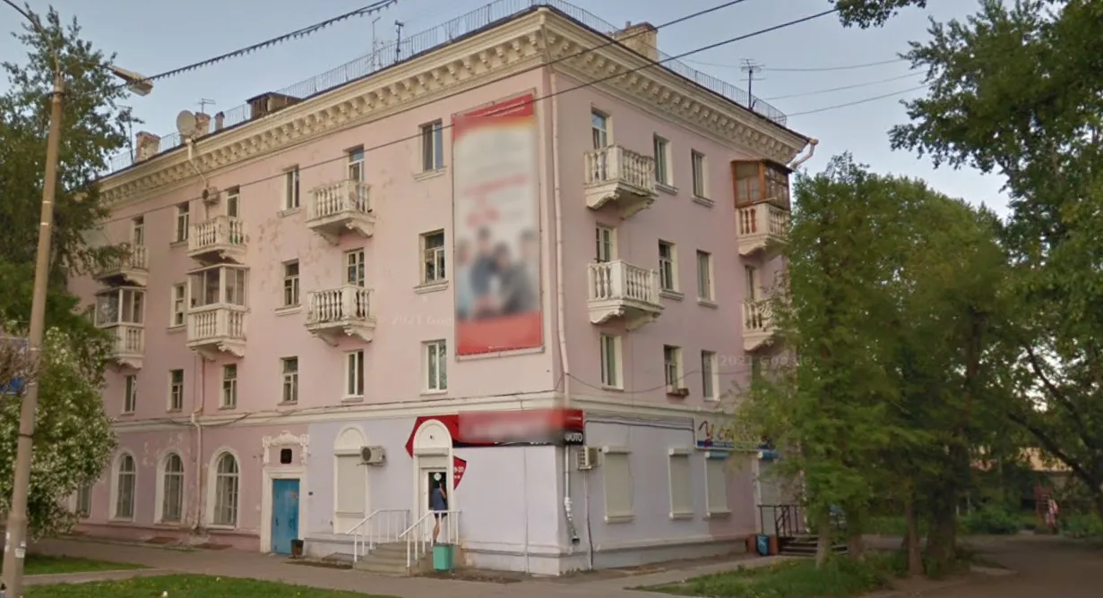 дом №1 на Советской улице/скриншот GoogleMaps