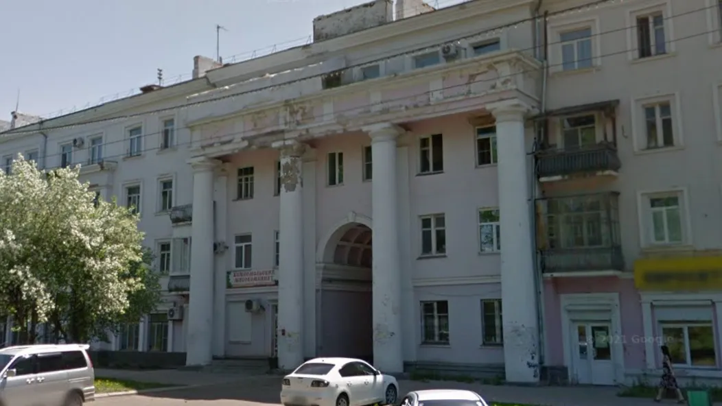 дом №9 на Советской улице/скриншот GoogleMaps