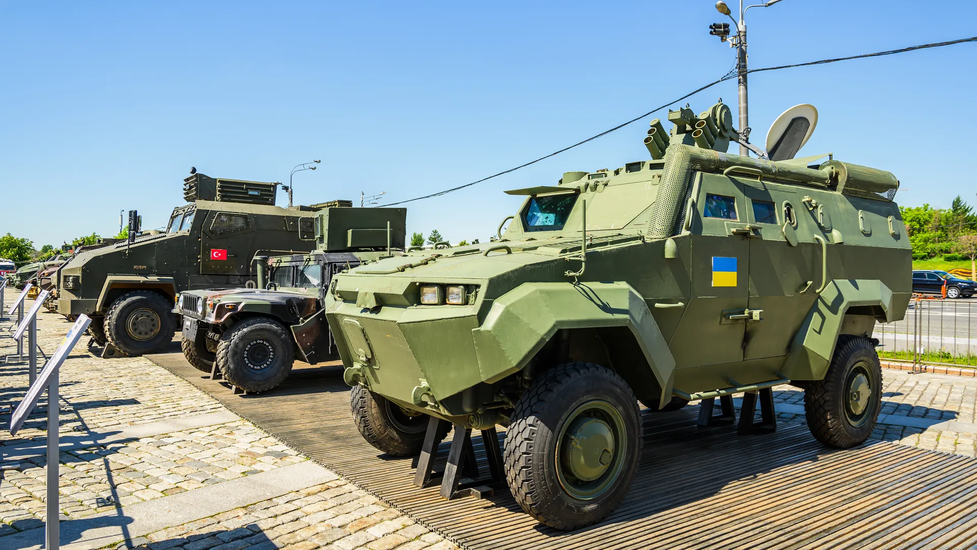 Выставка вооружения в Парке Победы, посвященная СВО