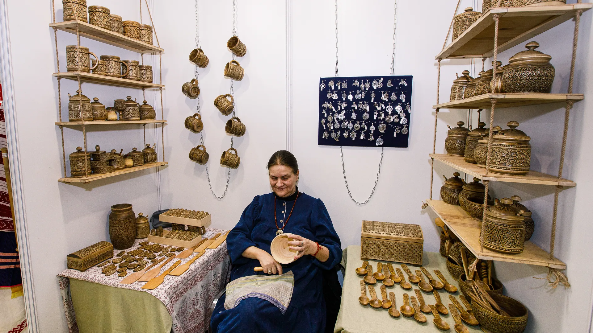 Выставка-ярмарка народных художественных промыслов «Ладья. Весенняя фантазия 2024»