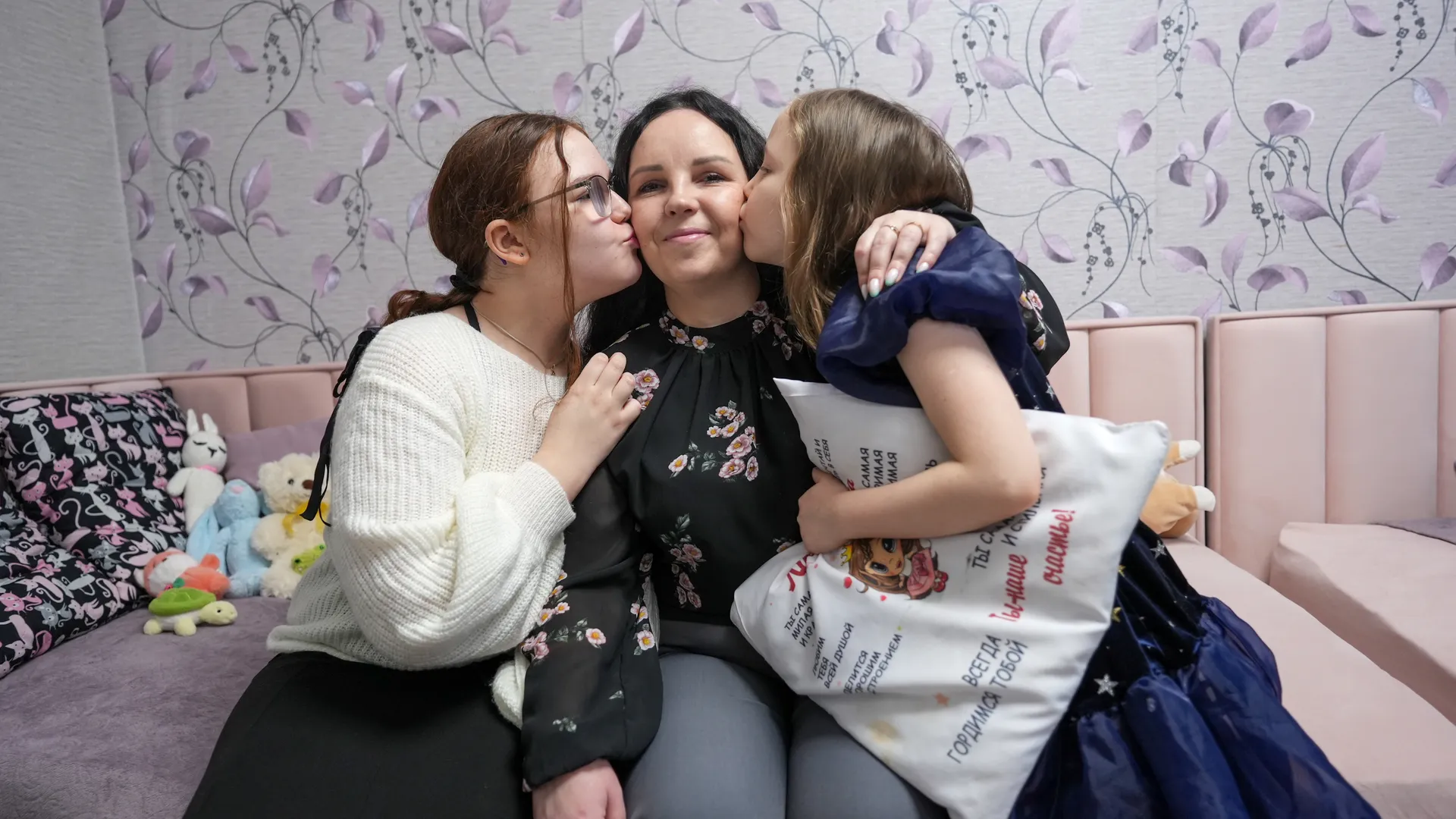 Семья кавалера Ордена Мужества Олега Шорикова из Лобни