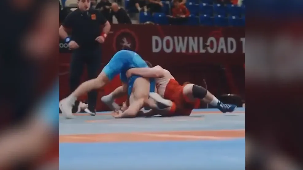 скриншот видео из соцсетей