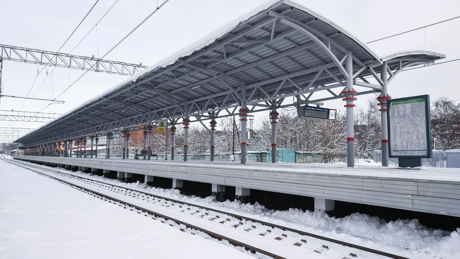 Жд станция Усово, Московская область