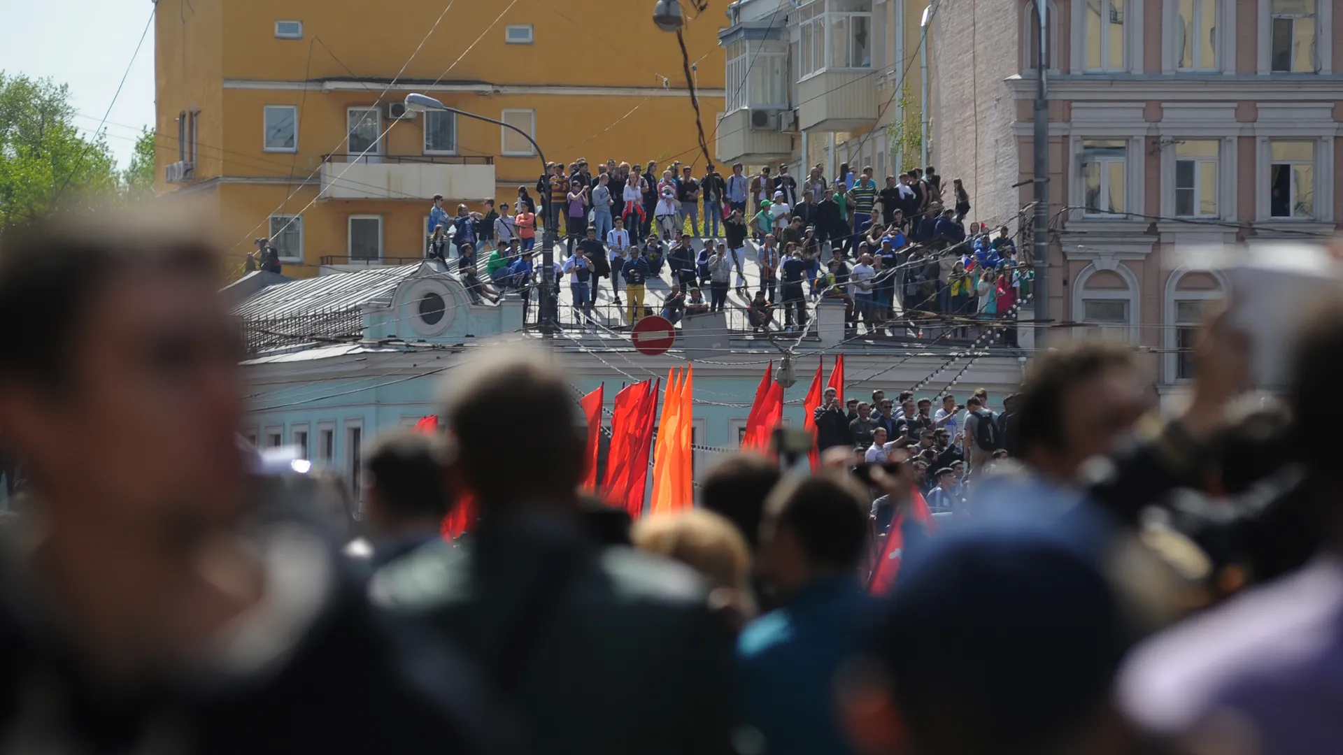 Парад Победы на Красной площади в Москве
