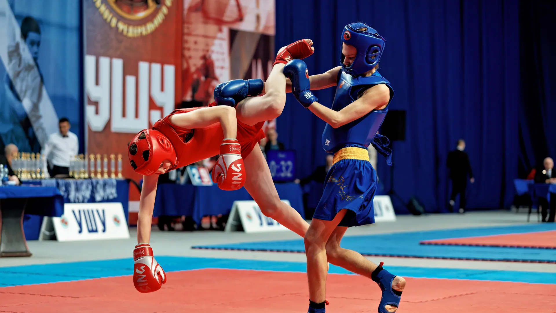 Чемпионат и Первенство Центрального федерального округа по ушу-саньда в Люберцах