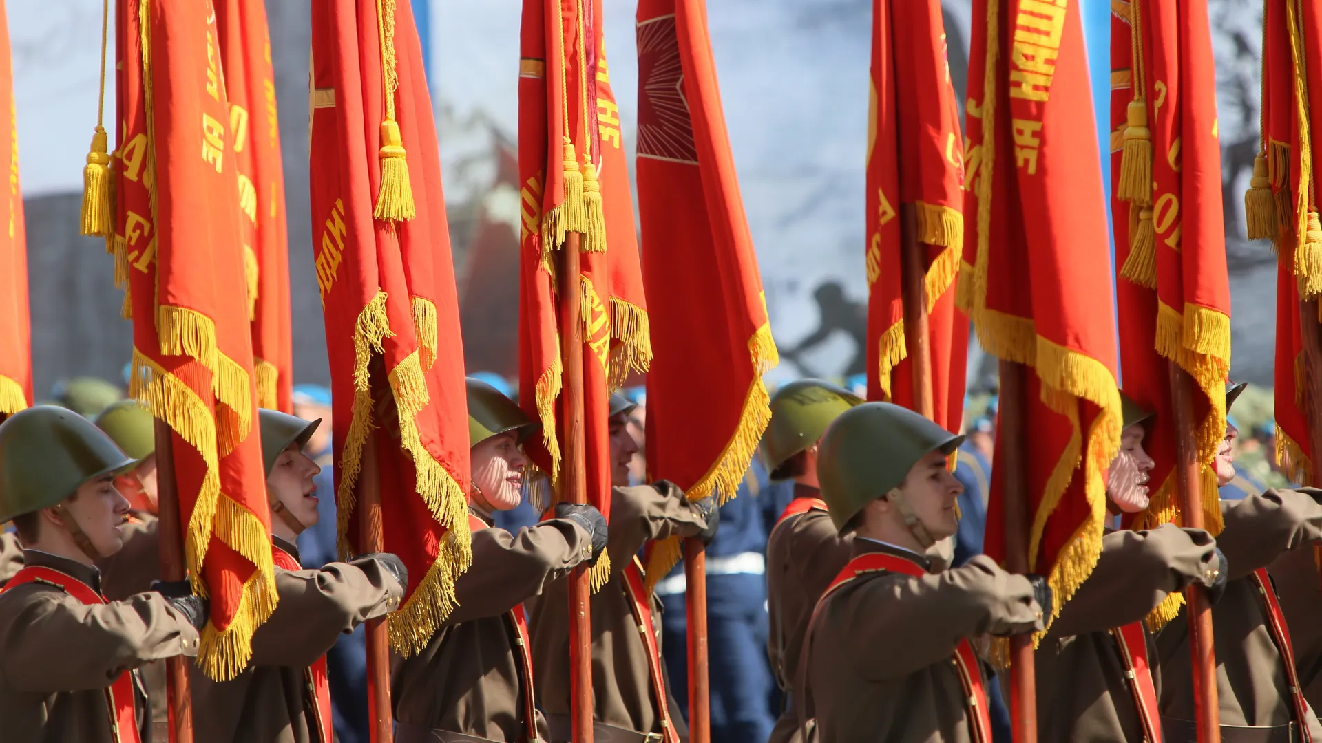 Парад Победы на Красной площади в Москве
