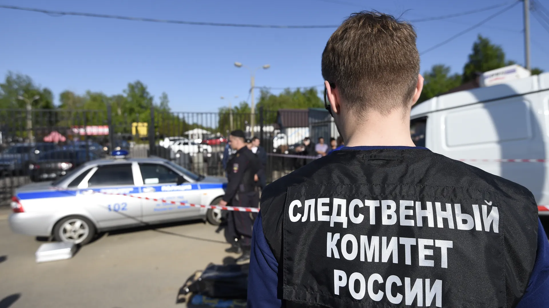 Задержание участников массовой драки на Хаванском кладбище в Москве