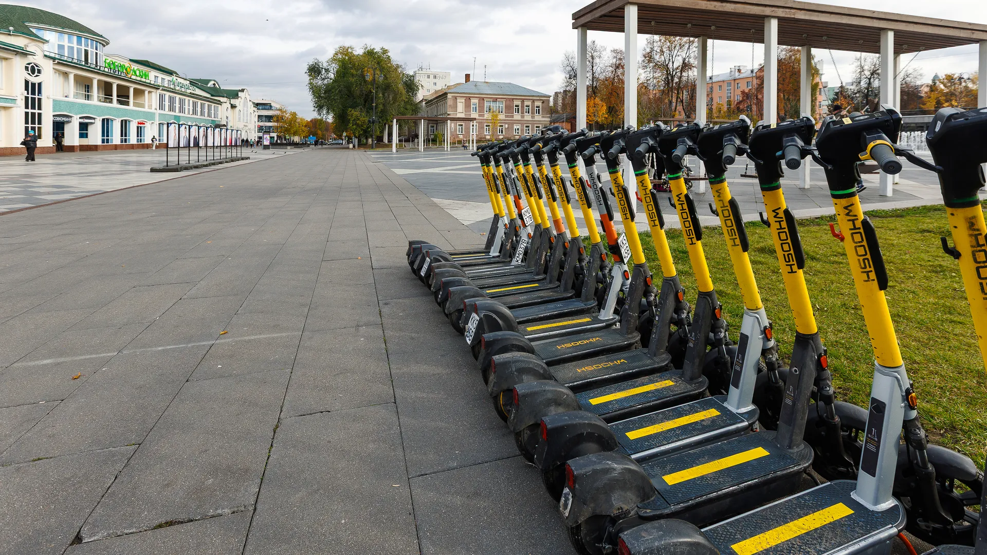 Самокаты в Ногинске осенью