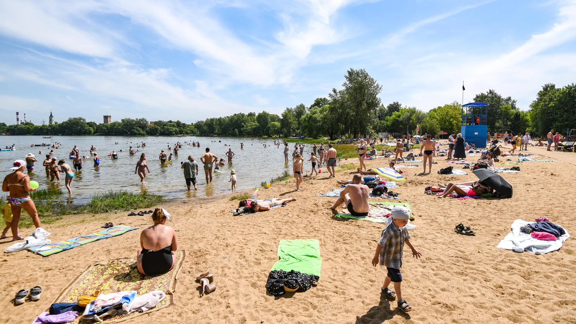Пляж «Белое озеро»