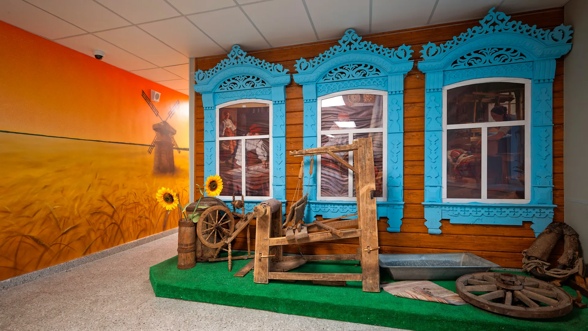 Музей этнографии и русского быта в Академическом корпусе Гимназии имени Подольских курсантов