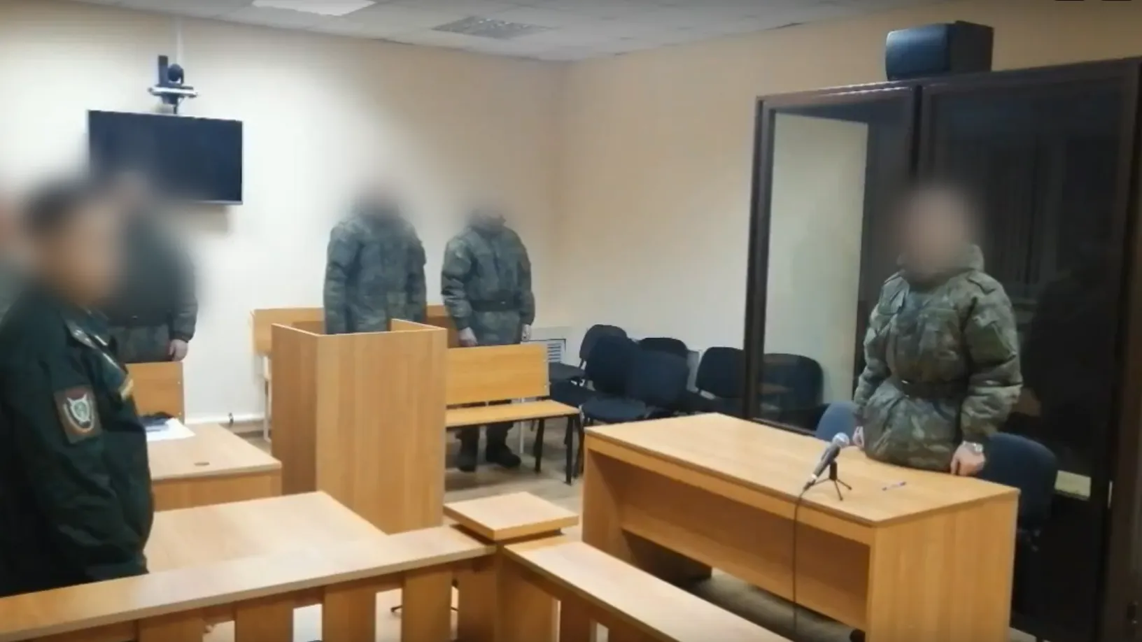 кадр видео пресс-службы Магнитогорского гарнизонного военного суда