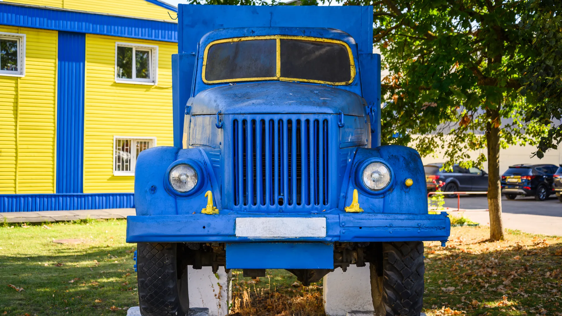 Памятник грузовику ГАЗ-51 «Ветеран хоккея» в г. о. Воскресенск