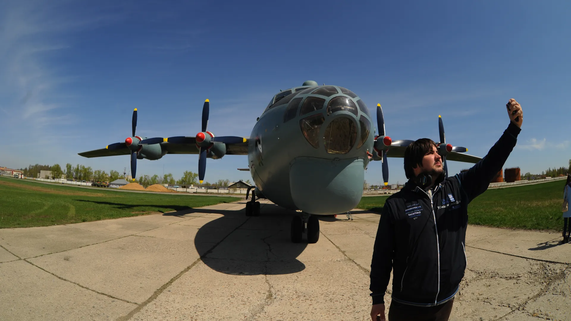 Разгон облаков над Москвой