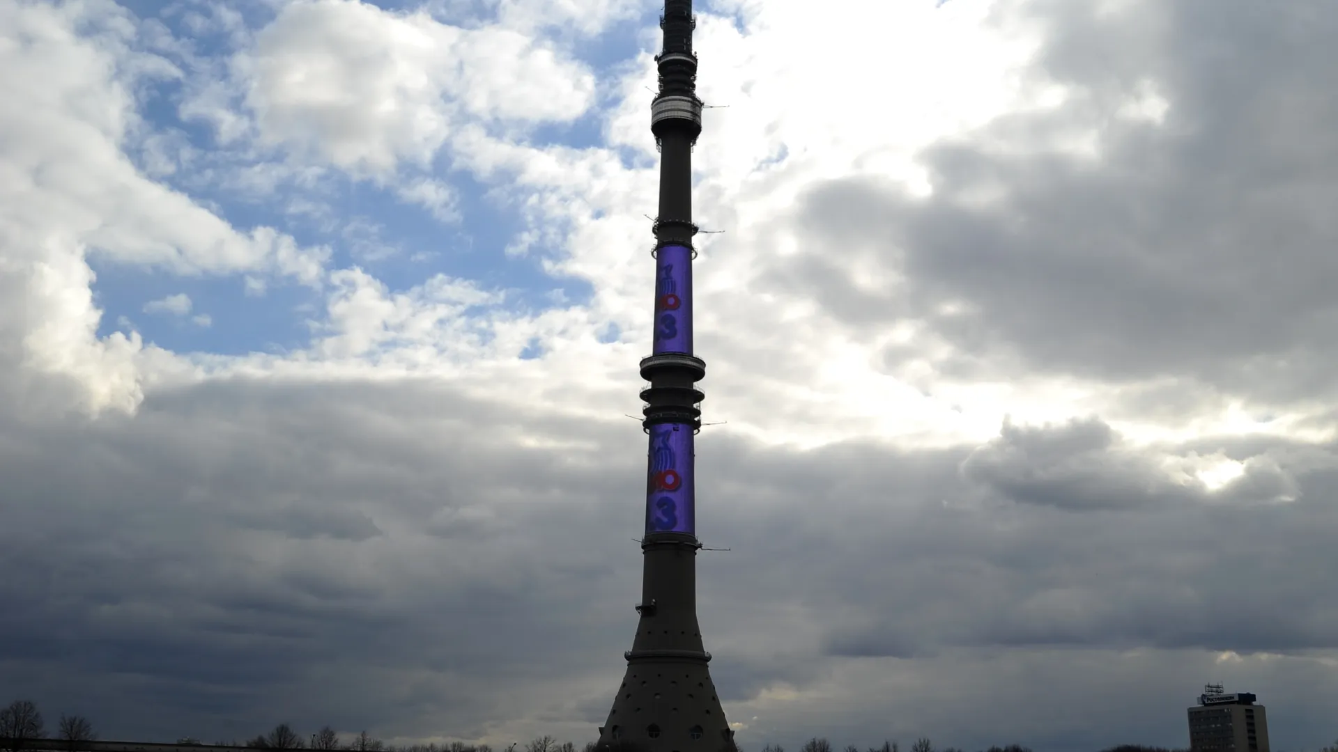 Телебашня Останкино в Москве