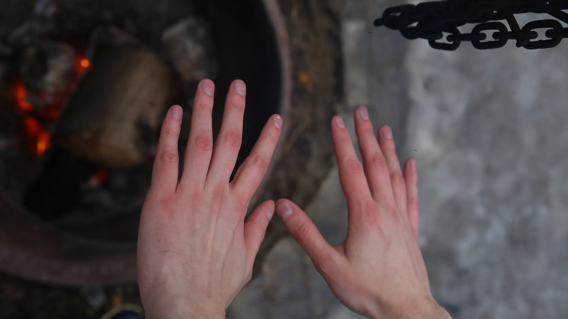 Партизанская деревня в парке «Патриот»