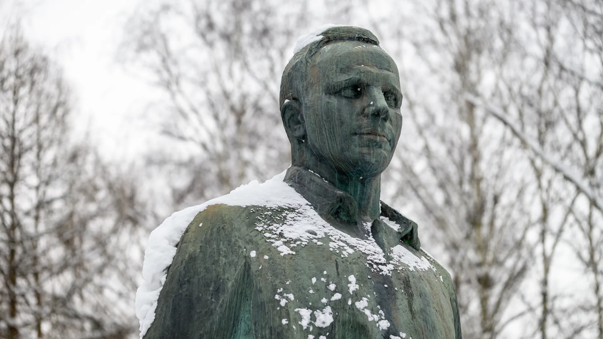 Памятник первому космонавту Юрию Гагарину в Звездном городке