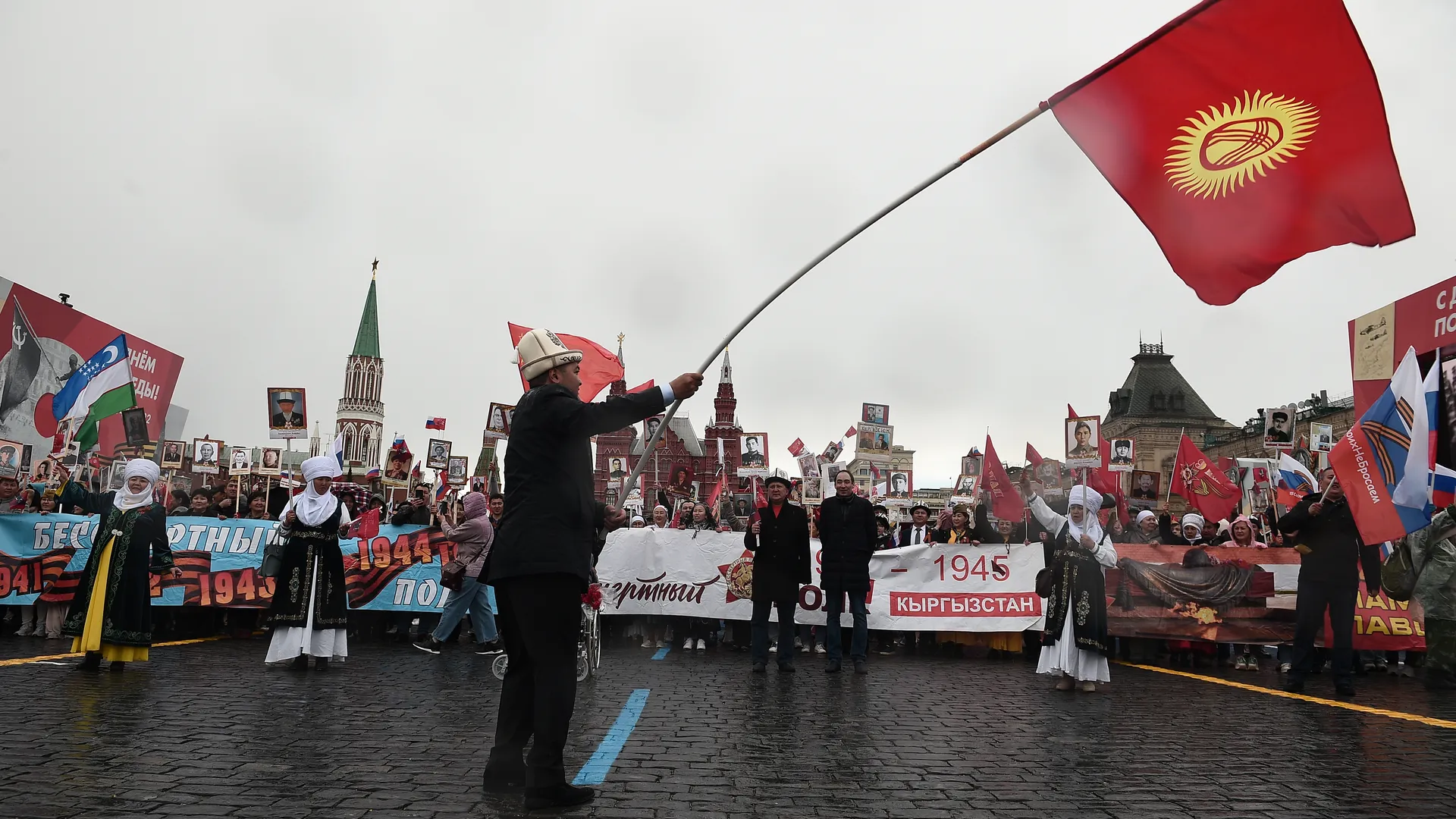 Акция Бессмертный Полк в честь 77-й годовщины Победы в Великой Отечественной войне