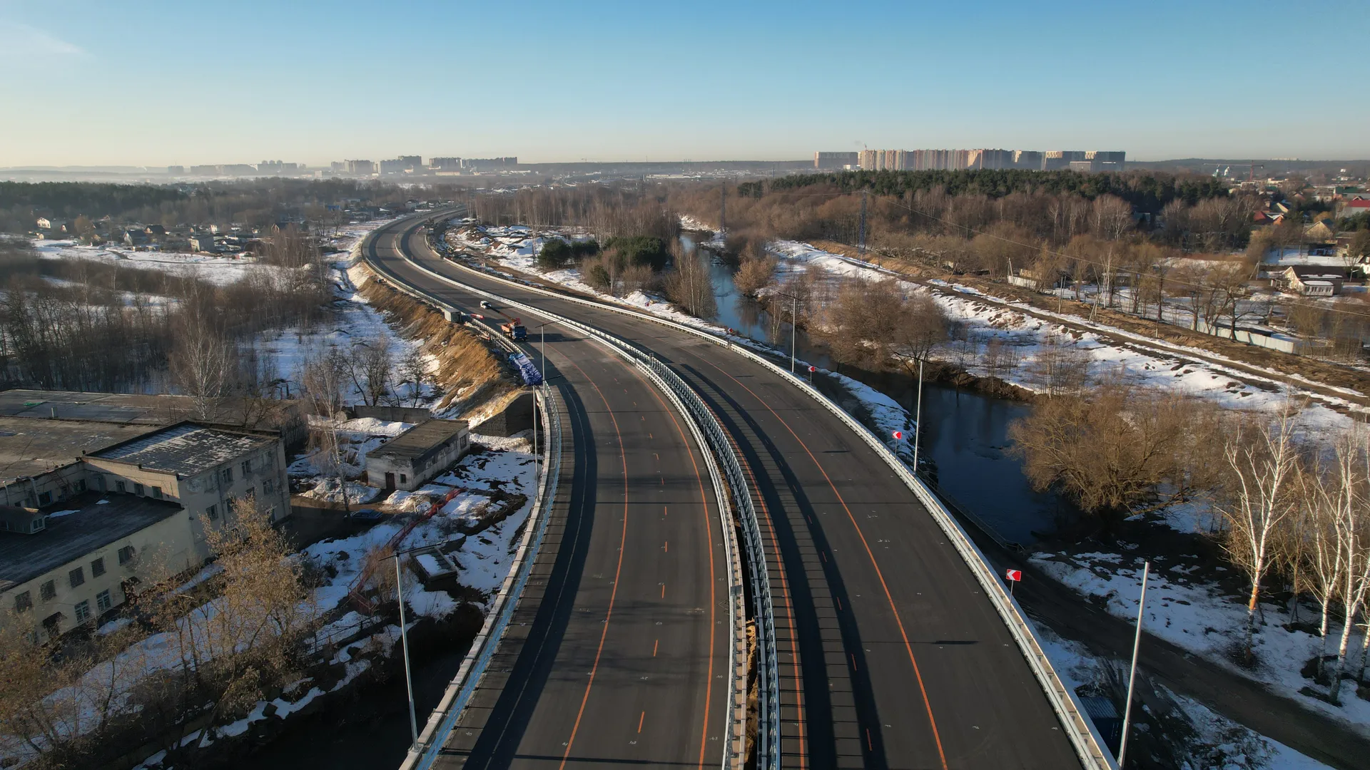 Запуск движения по участку ЮЛА от обхода п. Октябрьский до Егорьевского шоссе