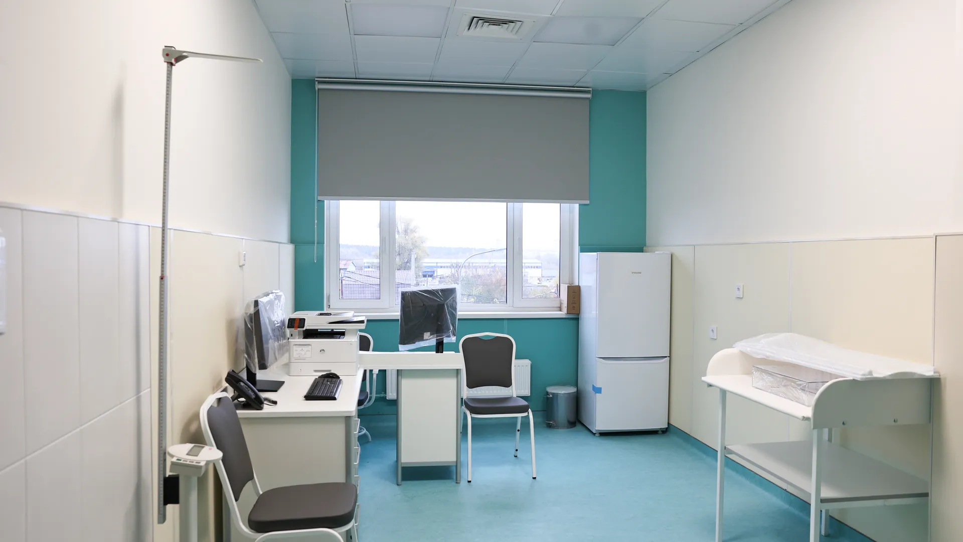 Новую поликлинику в п. Октябрьский откроют в начале 2026 года