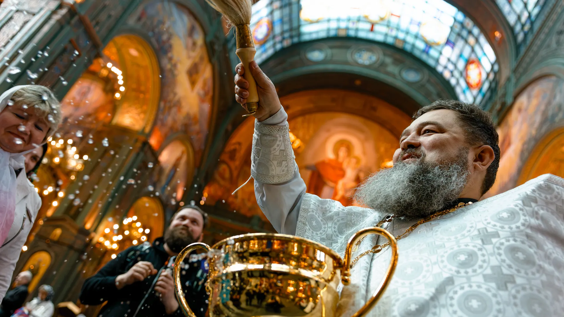 Пасха в Главном храме ВС РФ в Одинцовском округе