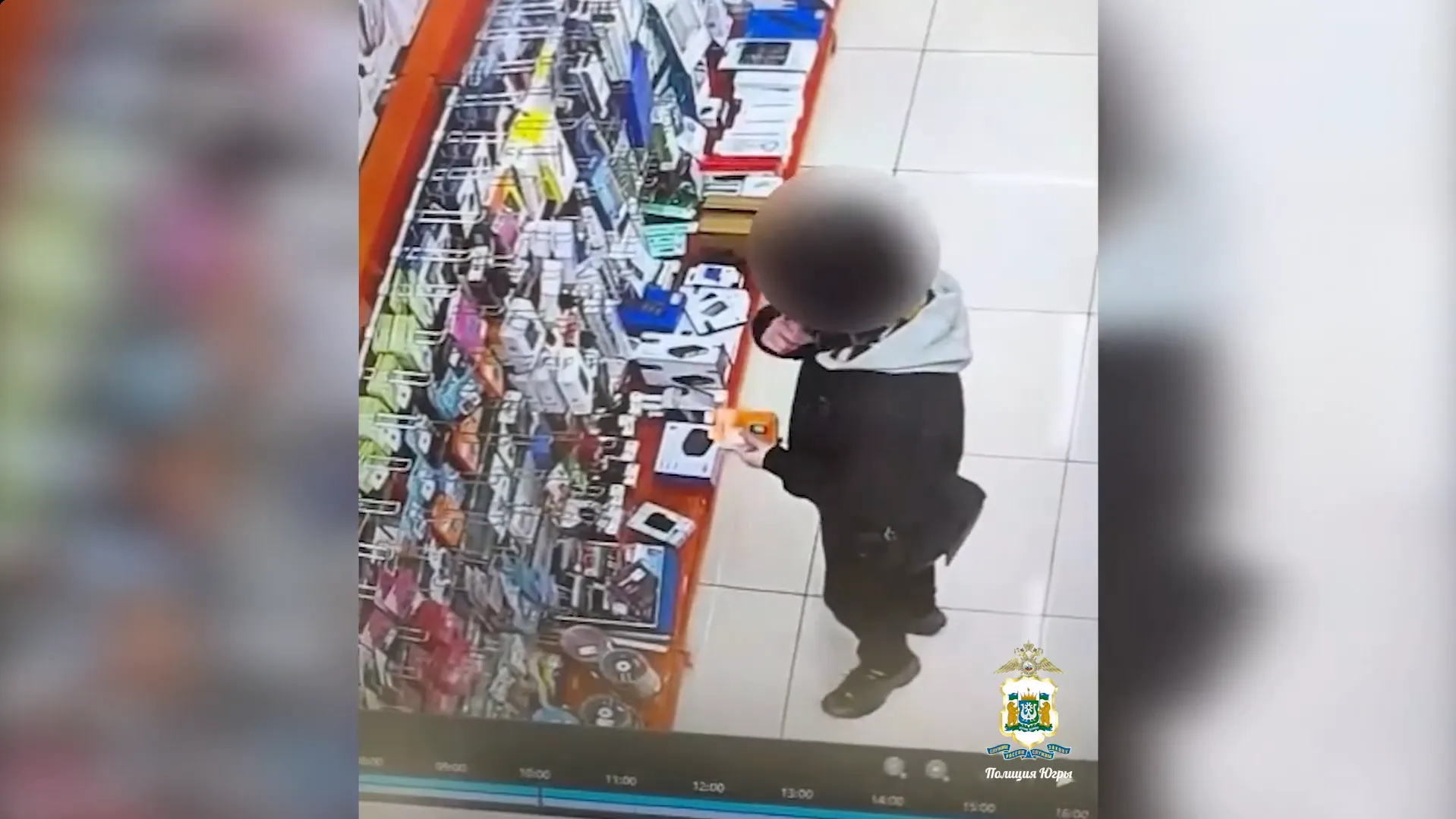 кадр видео пресс-службы УМВД России по ХМАО-Югре