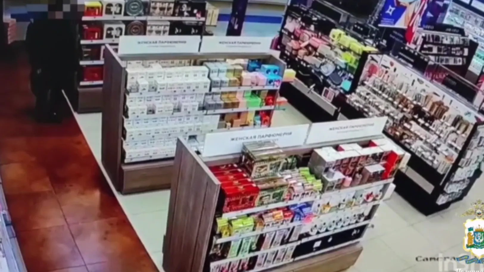 Скриншот с видеозаписи пресс-службы полиции Югры.